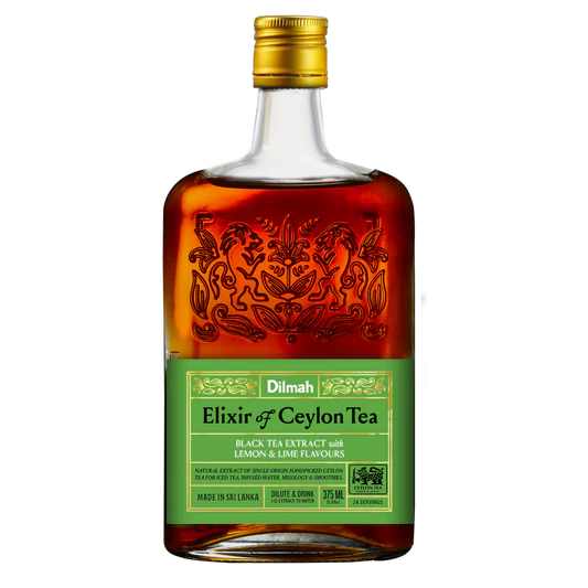 Elixir of Ceylon Black Tea with Lemon & Lime375ml glass bottle